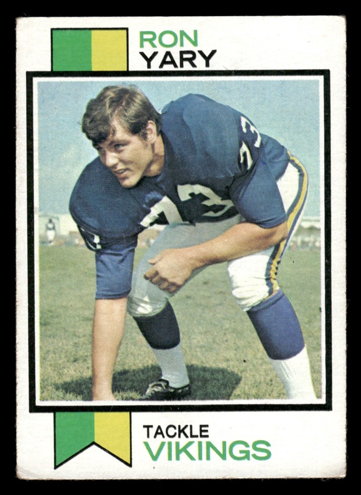 1973 Topps Football Card #510 Ron Yary