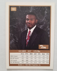 1990-91 SkyBox Tim Hardaway Rookie Golden State Warriors #95