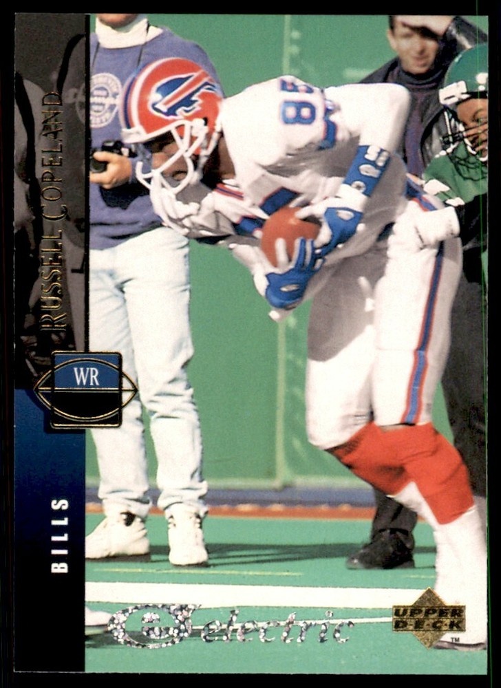 1994 Upper Deck Electric Silver Russell Copeland Buffalo Bills #183 Parallel