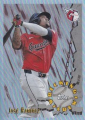 JOSE RAMIREZ TOPPS ARCHIVES 1996 WRECKING CREW CLEVELAND GUARDIANS #5 2024 24