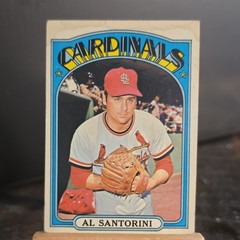 Topps 1972 Base Set High # Al Santorini #723 St. Louis Cardinals MLB