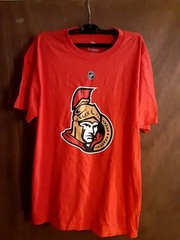 FANATICS OTTAWA SENATORS LARGE RED SHORT SLEEVES TSHIRT UNISEX