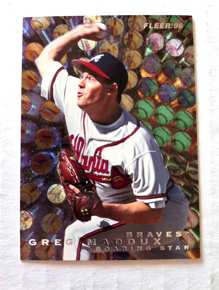 Greg Maddux Atlanta Braves 1996 Fleer Soaring Stars