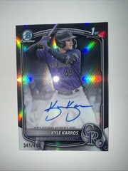 2025 Bowman Chrome – Prospect Autographs Kyle Karros, Kyle Karros #CPA-KK…