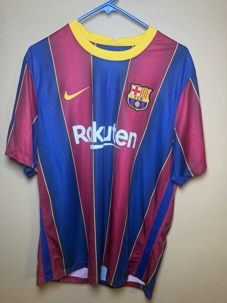 FC BARCELONA 2020/2021 JERSEY HOME XL ORIGINAL SHIRT BNWT NEW CD4232-456