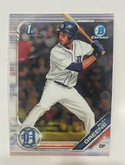 RILEY GREENE – Tigers – 2019 1st Bowman Chrome Draft #BDC-50 FS QTY