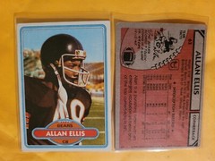 1980 TOPPS FOOTBALL CARD #63 ALLAN ELLIS CHICAGO BEARS