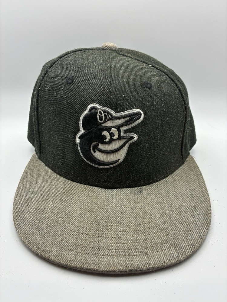 Baltimore Orioles Melonwear Black And Gray Adjustable Strapback Hat