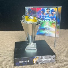 2026 Venezuela World Baseball Classic Championship Metal 8CM Trophy With Case