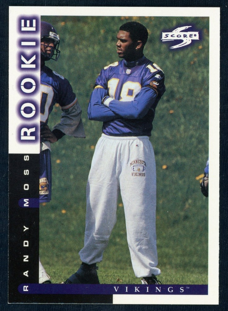 1998 Score Randy Moss #235 HOF Rookie RC Minnesota Vikings