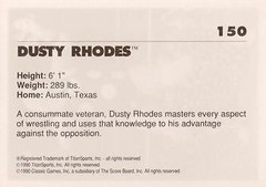 Dusty Rhodes 1990 Classic WWF The History of Wrestlemania – #150 –