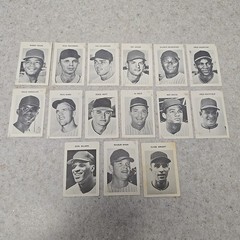 1969 Milton Bradley Baseball Game Single Cards Your Choice VG-EX Vintage