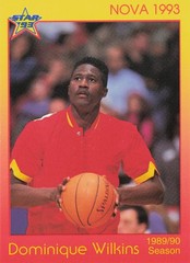 1993 Star International Dominique Wilkins Stellar & Nova 2 Sets 18 Cards