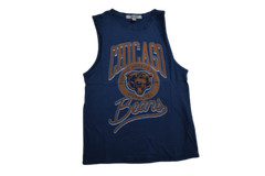 Junk Food Womens NFL Chicago Bears Vintage Muscle Tank Shirt New XXS-XL