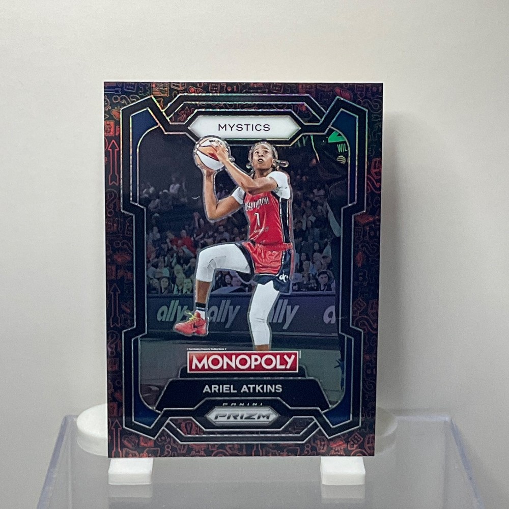 2024 Panini Prizm Monopoly WNBA – Ariel Atkins #5 Classic Icons Red Prizm