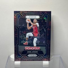 2024 Panini Prizm Monopoly WNBA – Ariel Atkins #5 Classic Icons Red Prizm