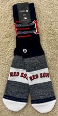BOSTON RED SOX Stance MLB Baseball Crew Socks Navy Large Men NEW