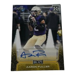 Aaron Fuller 2020 Leaf Draft #BA-AF1 Autographs Gold Washington Huskies Auto