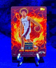 DYLAN HARPER 2025 Topps Match Attax Hot Prospects HOLO FOIL #HP DH SPURS 🔥