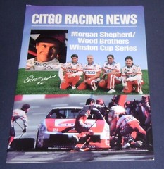 1992 Morgan Shepherd Citgo #21 Wood Brothers Racing Press Kit