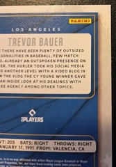 2021 Panini Diamond Kings Baseball Trevor Bauer #170 Los Angeles Dodgers