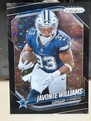 JAVONTE WILLIAMS 2025 Panini PRIZM Black Stars 1/1 #1 Dallas Cowboys