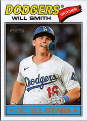 2026 Topps Heritage #282 Will Smith Los Angeles Dodgers