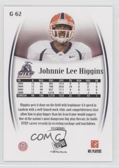 2007 Press Pass Legends Gold 42/99 Johnnie Lee Higgins #G-62 Rookie RC e5r