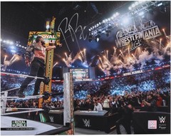 Roman Reigns WWE Autographed 16&Prime; x 20&Prime; 2026 Royal Rumble Point Photograph