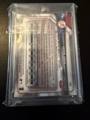 Aaron Judge Bowman Chrome True Purple /250