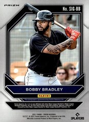 2021 Panini Prizm #SIG-BB Bobby Bradley Signatures Silver Prizm