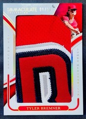 2026 Panini Immaculate Tyler Bremner Jumbo Memorabilia Patch Gold 09/10 SSP !!