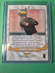 KONNOR GRIFFIN 2026 Panini Elite Spellbound 7 Card Set Pittsburgh Pirates