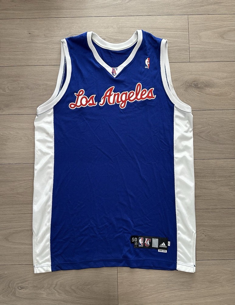 Los Angeles Clippers Team Issued Size 50 +2 Pro Cut Jersey Blank 2009-2010
