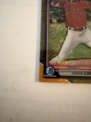 2024 Bowman Chrome Joswa Lugo Gold Shimmer Refractor 1st /50 Angels