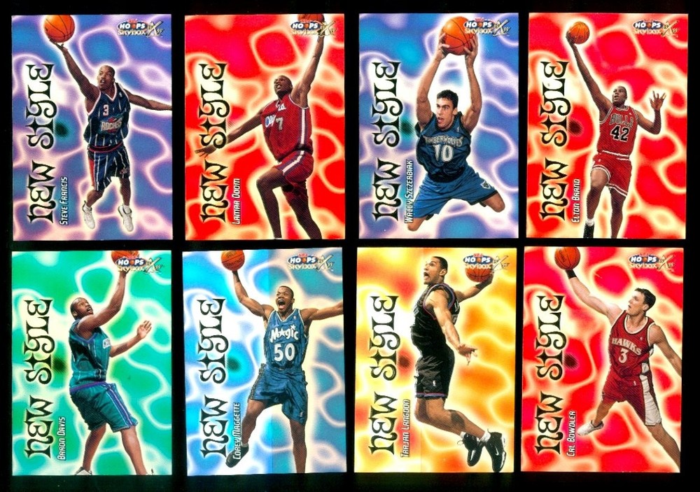 Skybox 1999-00 HOOPS Decade New Style #1-15 Complete Set NM/MT