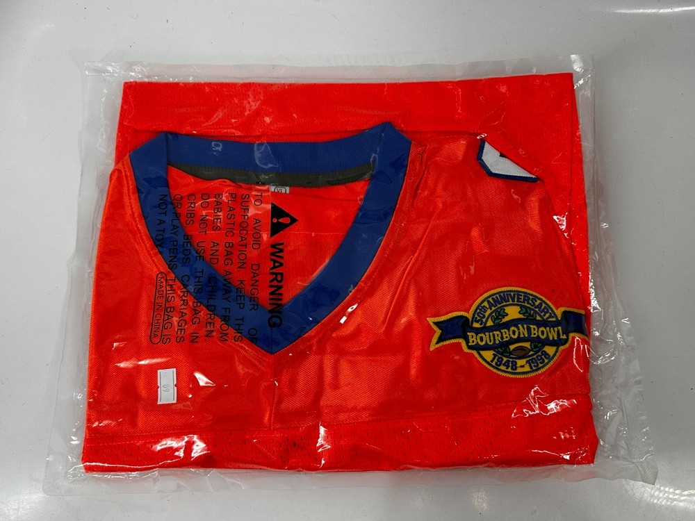 Waterboy Bobby Boucher Mud Dogs Bourbon Bowl Jersey Stitched #9 Men’s Size XL