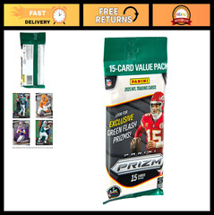 2025 Football Trading Cards Fat Pack – Panini Prizm, Rare Inserts & Collectibles