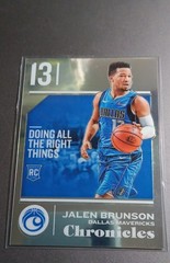 2018-19 Panini Chronicles – Rookies Jalen Brunson #530 (RC)