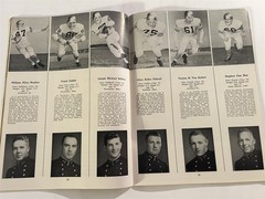 1960 NOTRE DAME vs NAVY Program NICK BUONICONTI Daryle LAMONICA Myron POTTIOS
