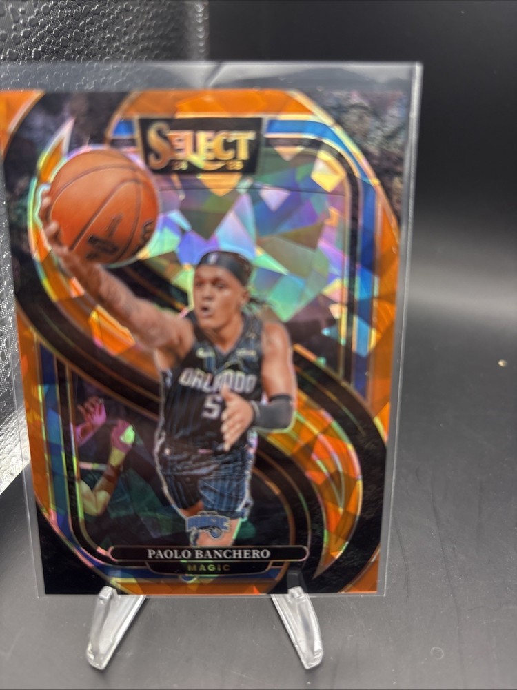 2024-25 Panini Select – Paolo Banchero #158 Red Cracked Ice Prizm # 275
