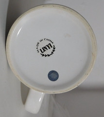 St Louis Rams NFL Football Ceramic Coffee Cup Mug 90&rsquo;s 3 3/4&Prime; tall NOS