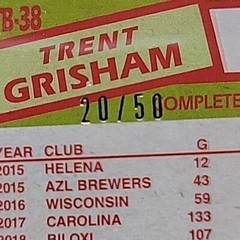 Trent Grisham 2020 Topps 1985 35th Anni. Series 2 Gold RC #/50 PSA 9 #85TB38