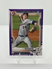 2021 Bowman Draft Purple 15/250 Ty Madden #BD-152