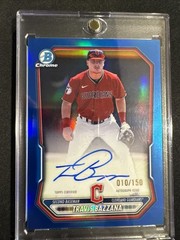 2026 Bowman Chrome Travis Bazzana True Blue Auto /150 CPA-TB On Card Guardians