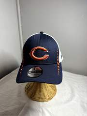 Orange, Navy, and White Chicago Bears 39THIRTY S/MD Hat
