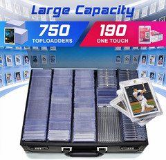 X-Large Card Storage Box for 750 Toploaders & 190 Magnetic Holders