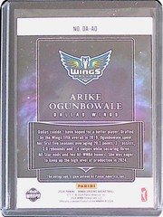 2024 Panini – WNBA Origins, #OA-AO, ARIKE OGUNBOWALE, Origins Autographs