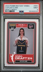 2024 Panini Instant Draft Night WNBA Caitlin Clark #DN1 RC PSA 9
