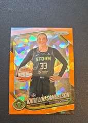 2025 Panini Prizm WNBA – Katie Lou Samuelson #82 Orange Ice Prizm